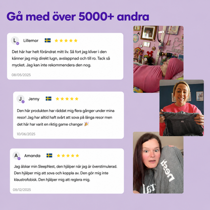 SleepNest™ Sovpod Vuxen